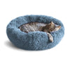 Whiskers & Friends Cat Bed, Cat Beds for Indoor Cats Washable, Small Dog Bed Calming Pet Bed, Cat Beds & Furniture, Large Cat Bed, Kitty Kitten Bed