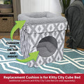 Kitty City Claw Mega Kit 2.0 Furniture, Cat Cushion, Cat Scratch