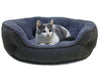Dog Beds for Small Dogs - Round Cat Beds for Indoor Cats, Washable Pet Bed for Puppy and Kitten with Slip-Resistant Bottom.Luxurious and Durable ped Bed.
