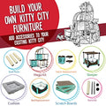 Kitty City Claw Mega Kit 2.0 Furniture, Cat Cushion, Cat Scratch