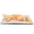 Self Warming Cat Bed Self Heating Cat Dog Mat 24 x 18 inch Extra Warm Thermal Pet Pad for Indoor Outdoor Pets with Removable Cover Non-Slip Bottom Washable
